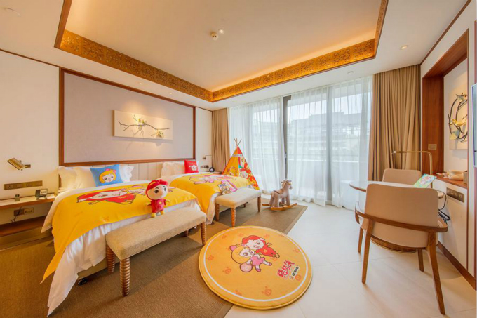 引进知名动漫ip,匠心打造孩子的梦幻客房