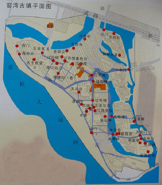 柳州窑埠古镇平面图图片